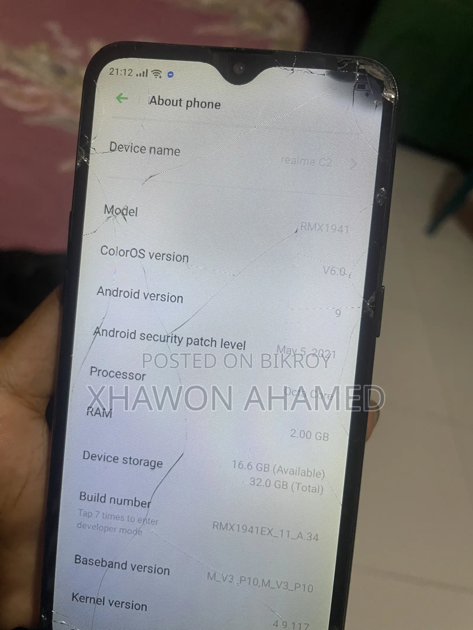 Realme C2 32 GB Blue