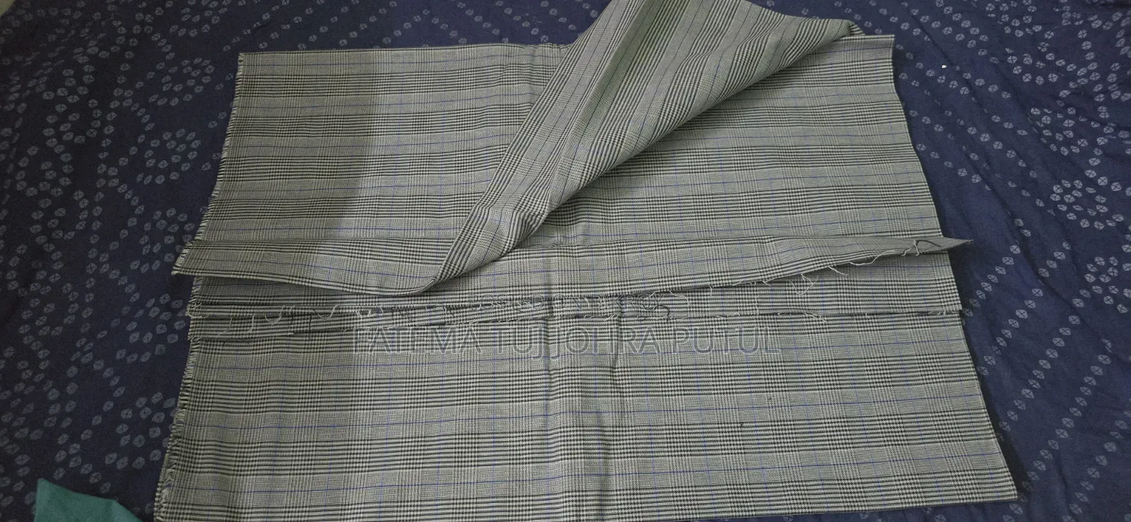 ইতালিয়ান সুইট চেক আনকমপ্লিট ব্লেজার সেট