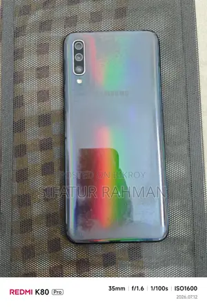 স্যামসাং গ্যালাক্সি এ৫০ ১২৮ জিবি কালো