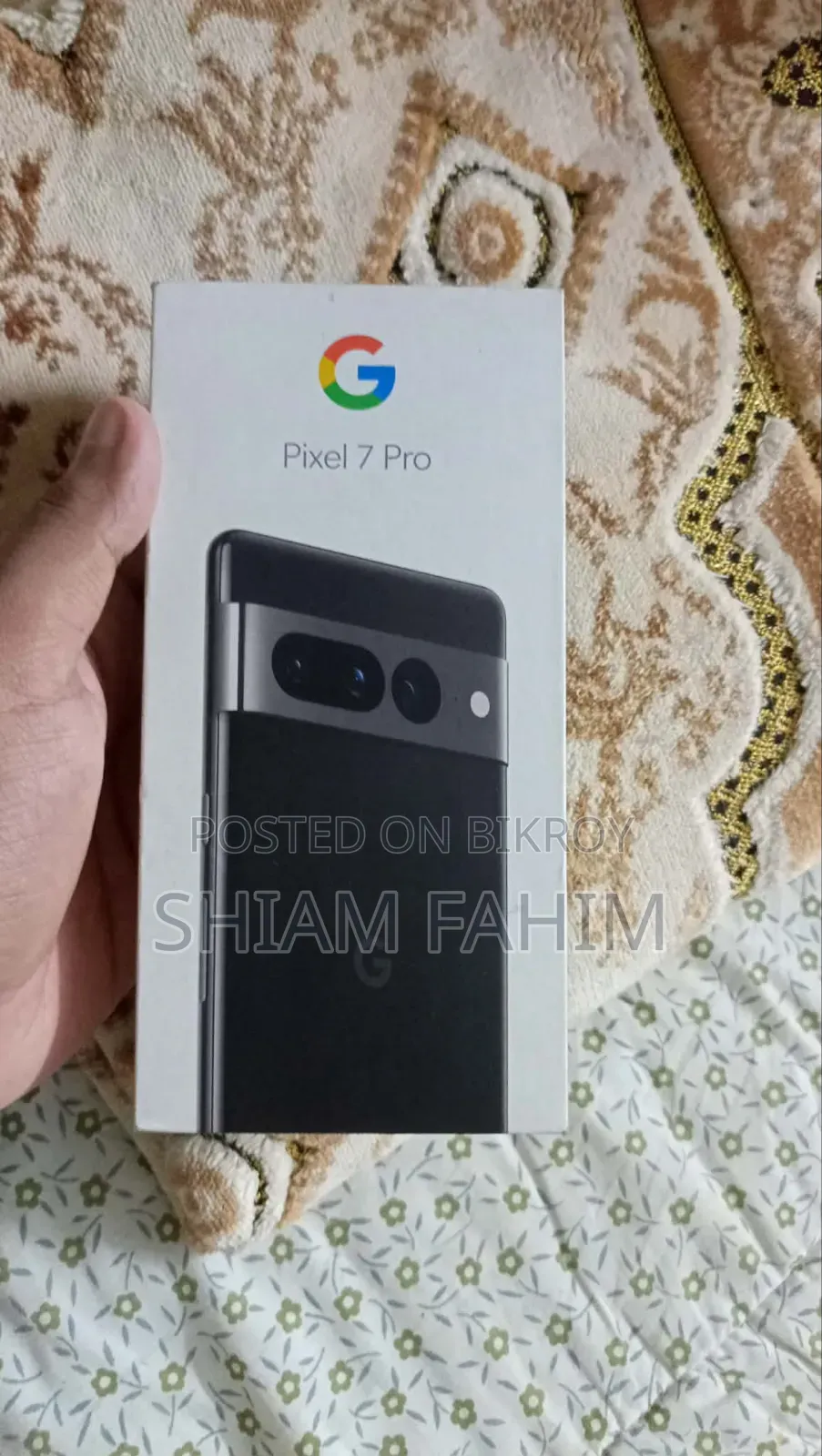 New Google Pixel 7 Pro 128 GB Black