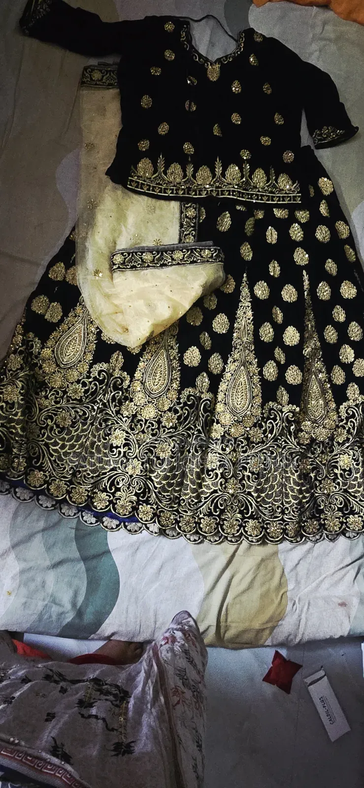 Dark Blue Lehenga