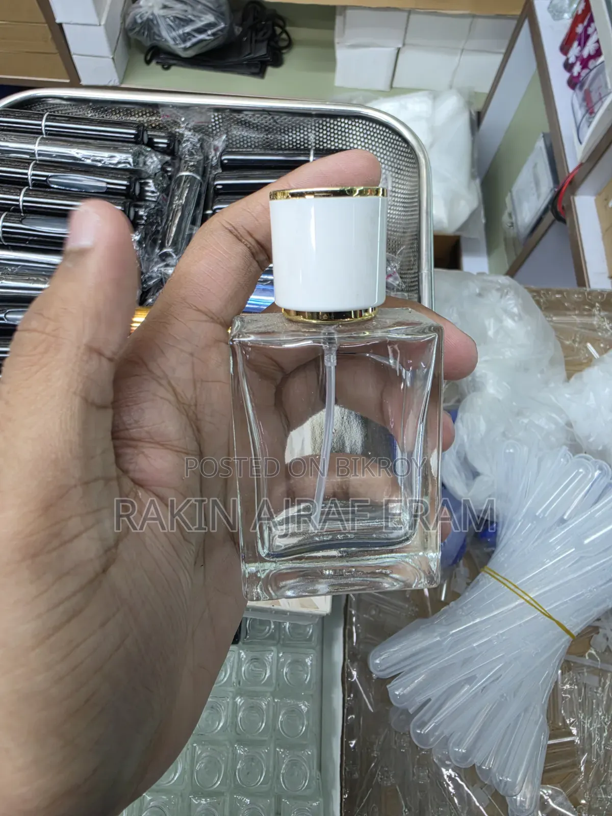 ৩০ মিলি রিফিলযোগ্য গ্লাস পারফিউম বোতল