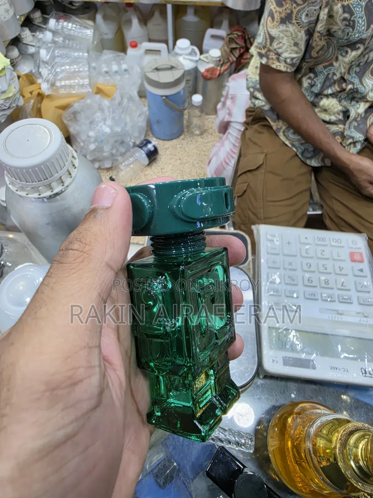 ৩০ মিলি রিফিলযোগ্য গ্লাস পারফিউম বোতল