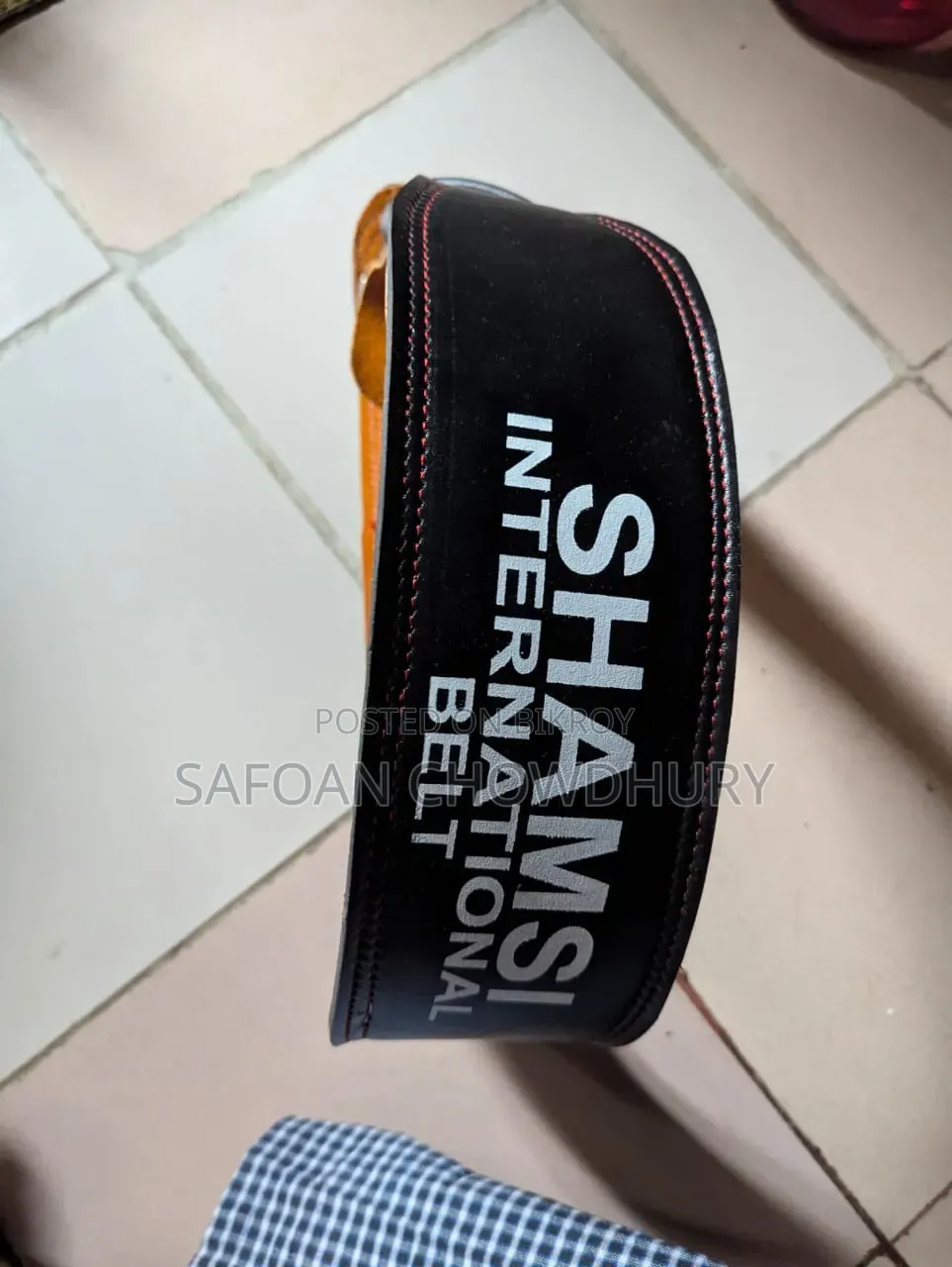Samsi International Gym Belt