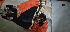 4-piece net set, Lehenga