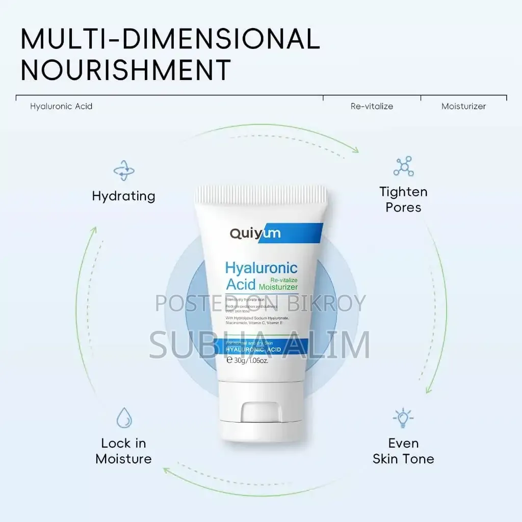 Quiyum Hyaluronic Acid Moisturizer 30g