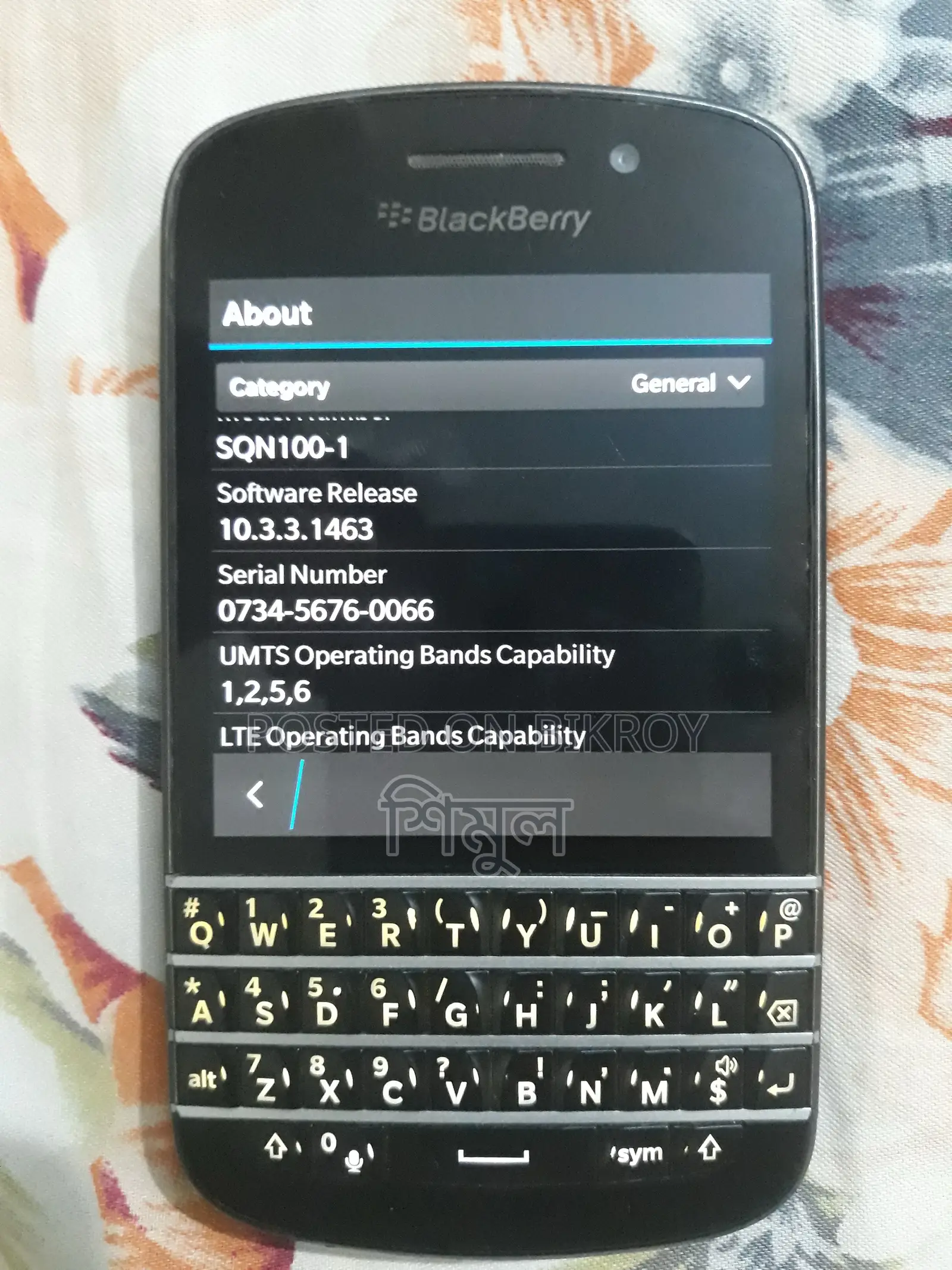 BlackBerry Q10 16 GB Black