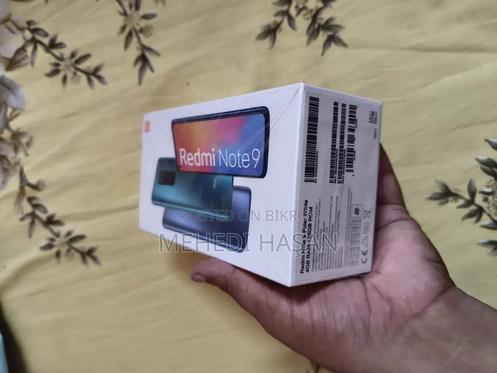 Xiaomi Redmi Note 9 128 GB White