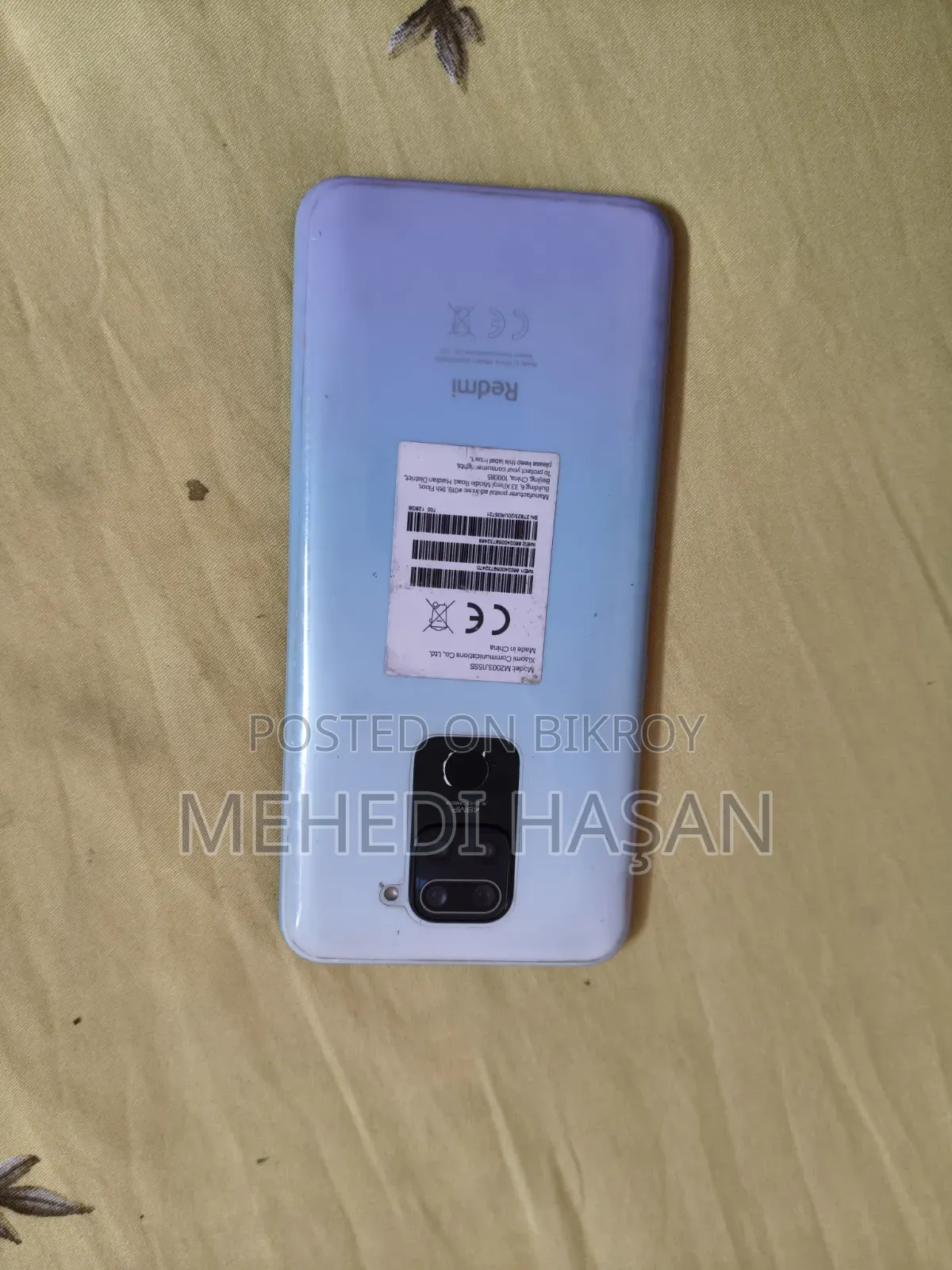 Xiaomi Redmi Note 9 128 GB White