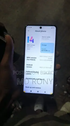 Realme 64 GB Blue