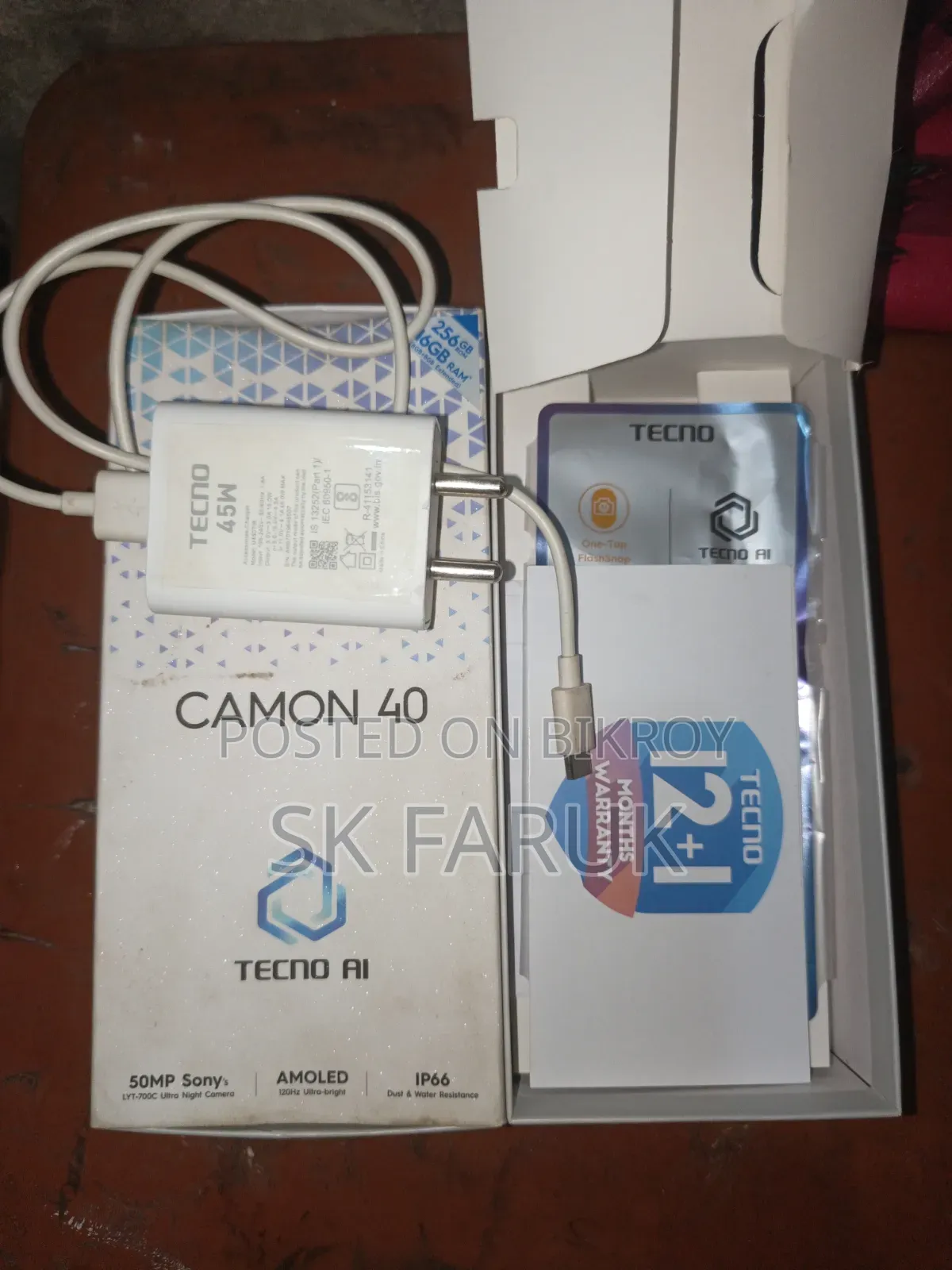 Tecno Camon 40 256 GB