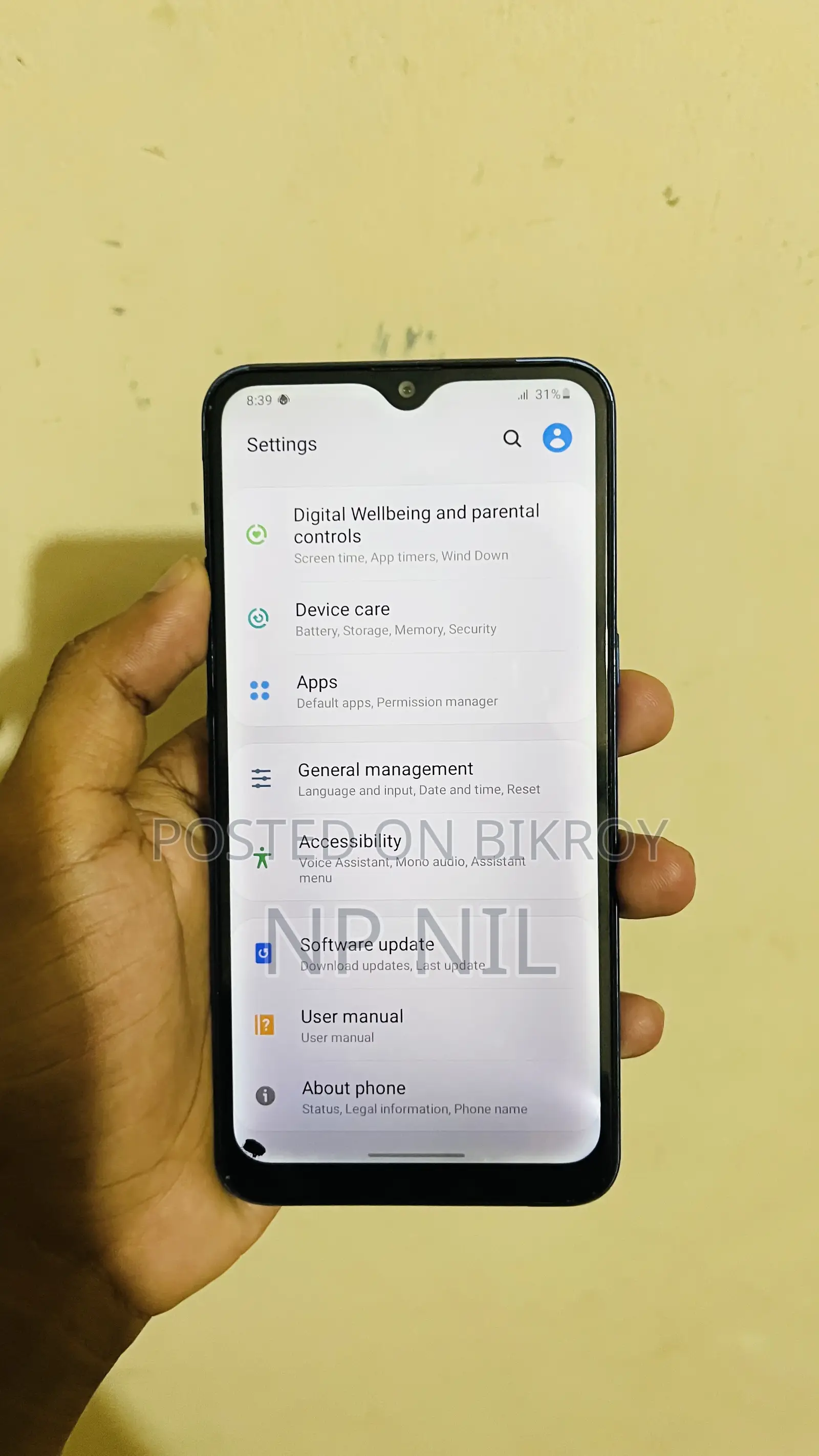 Samsung Galaxy A10s 32 GB Blue