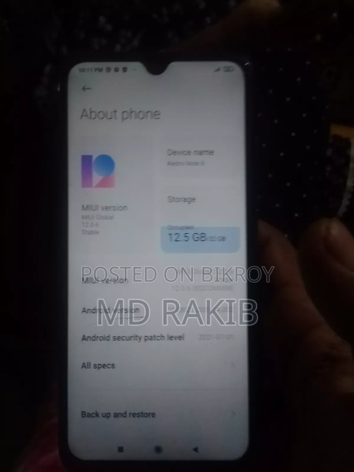 Xiaomi Redmi Note 8 32 GB Blue