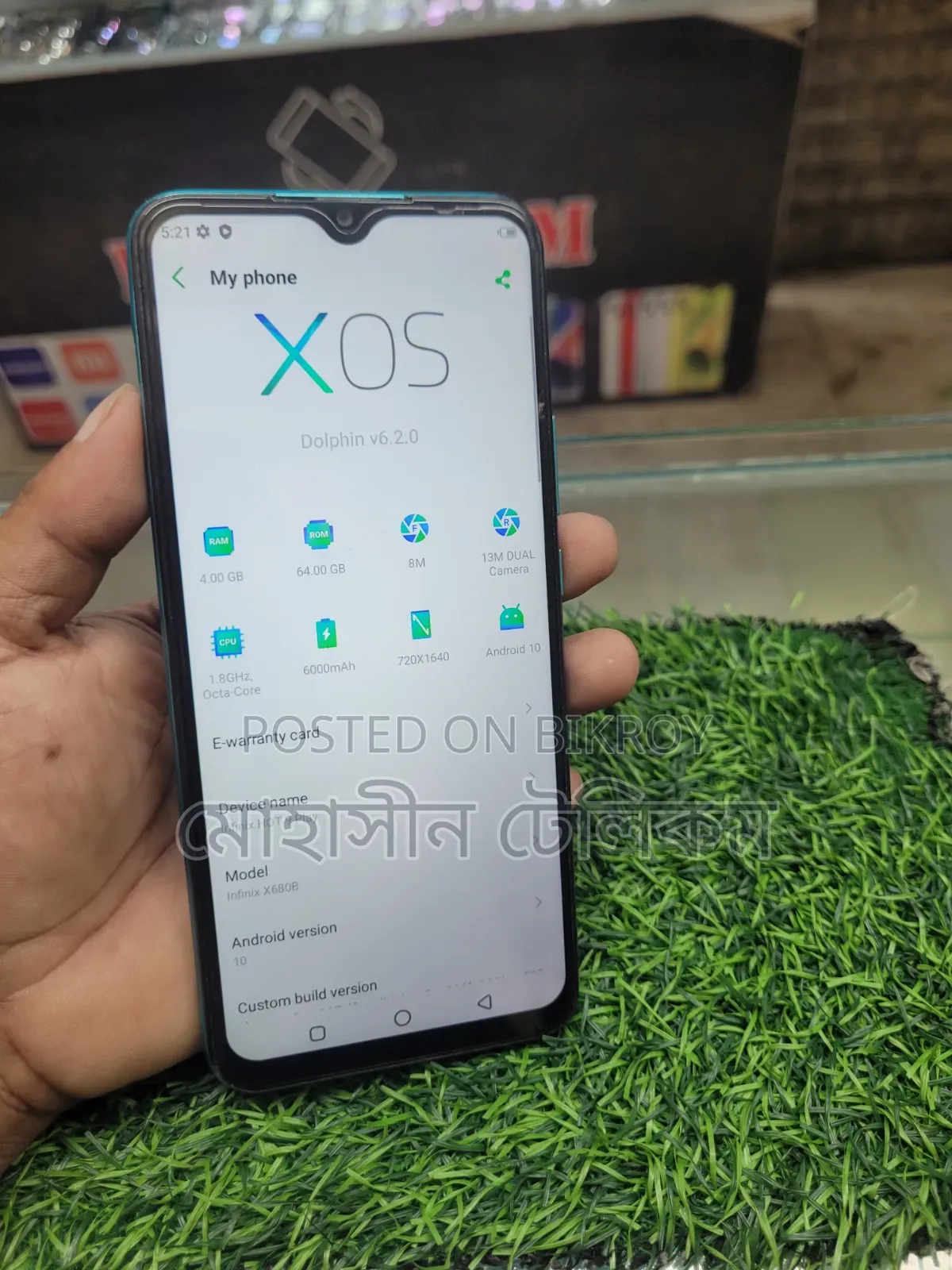 Infinix Hot 9 Play 32 GB Blue