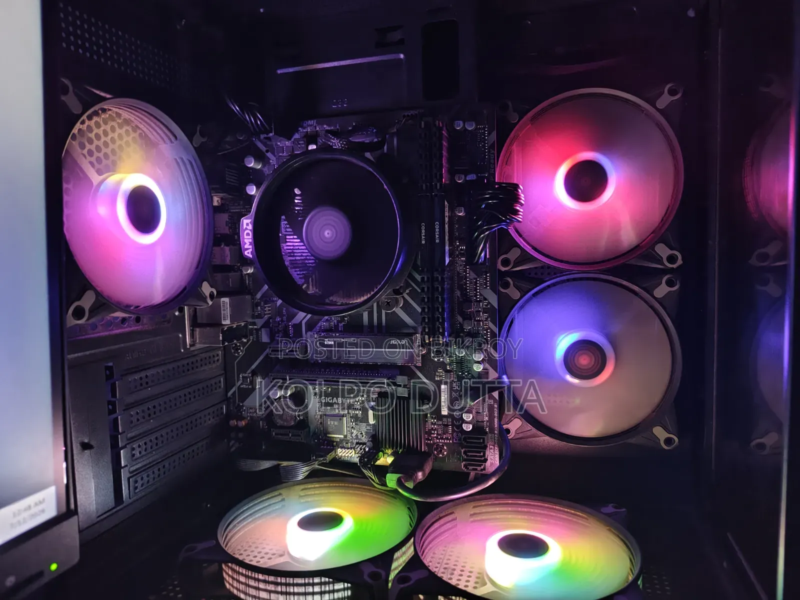 Desktop Computer 16GB AMD Ryzen 5 SSHD+SSD 1T
