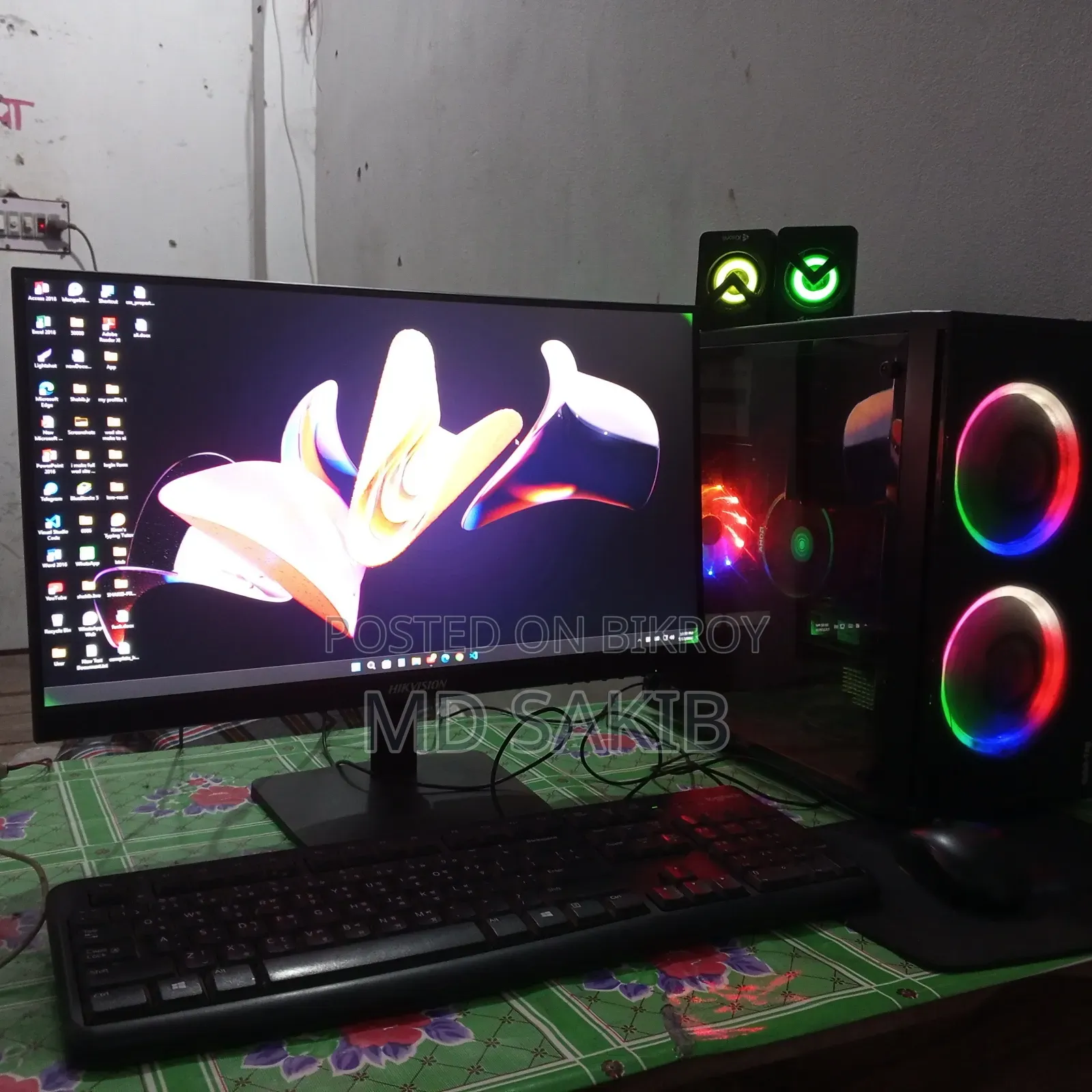 Desktop Computer MSI 8GB AMD Ryzen 5 SSD 256GB