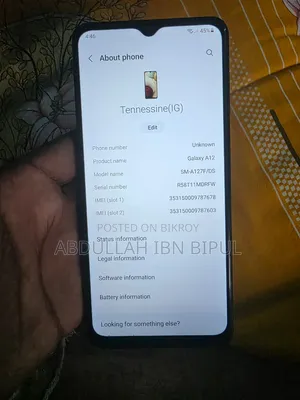Samsung Galaxy A12 128 GB Black