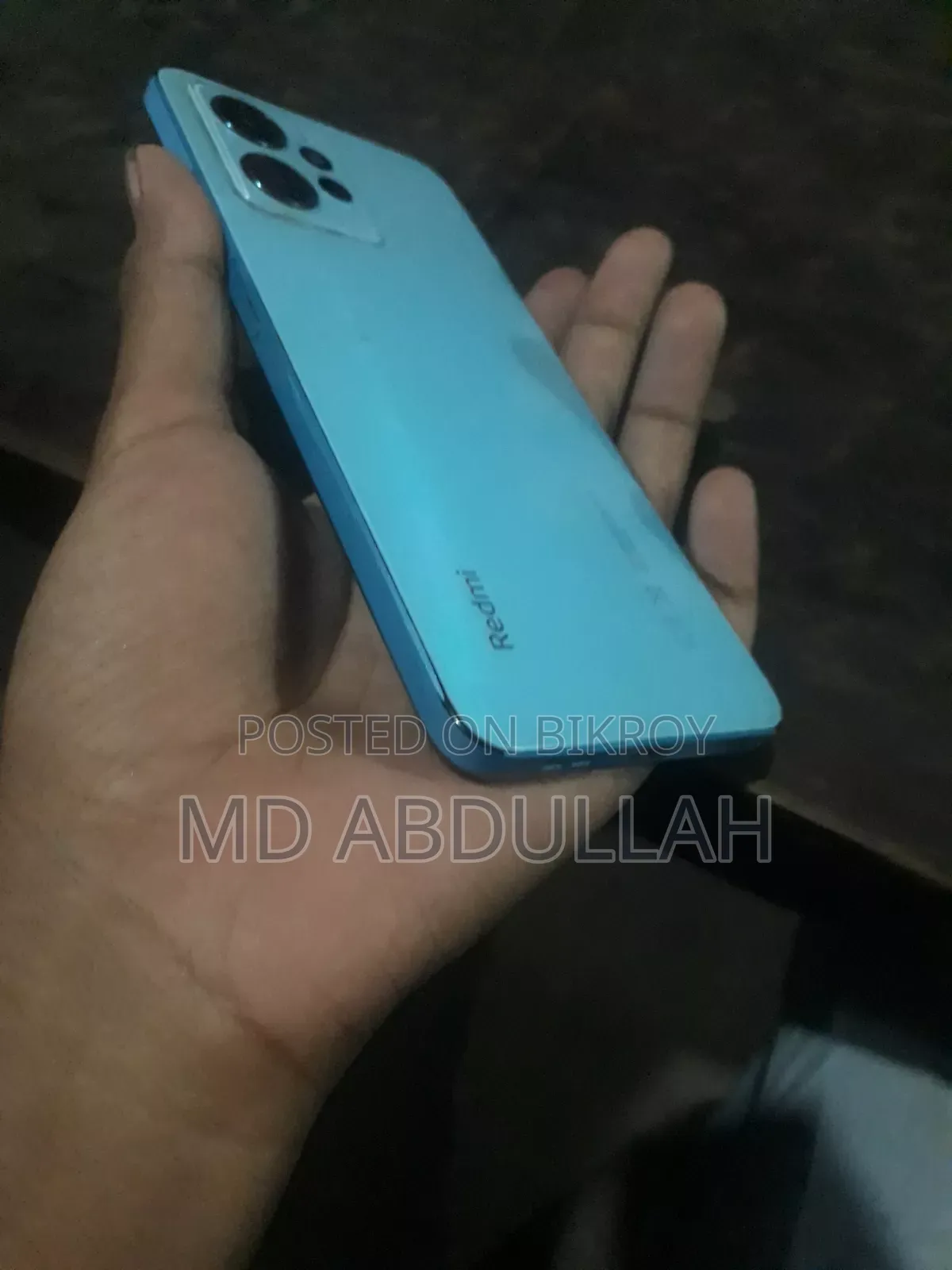 শাওমি রেডমি নোট ১২ ৪জি ১২৮ জিবি নীল