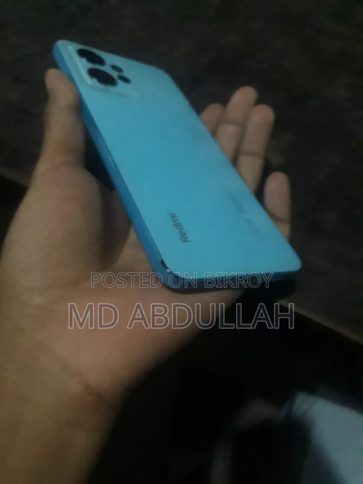 শাওমি রেডমি নোট ১২ ৪জি ১২৮ জিবি নীল