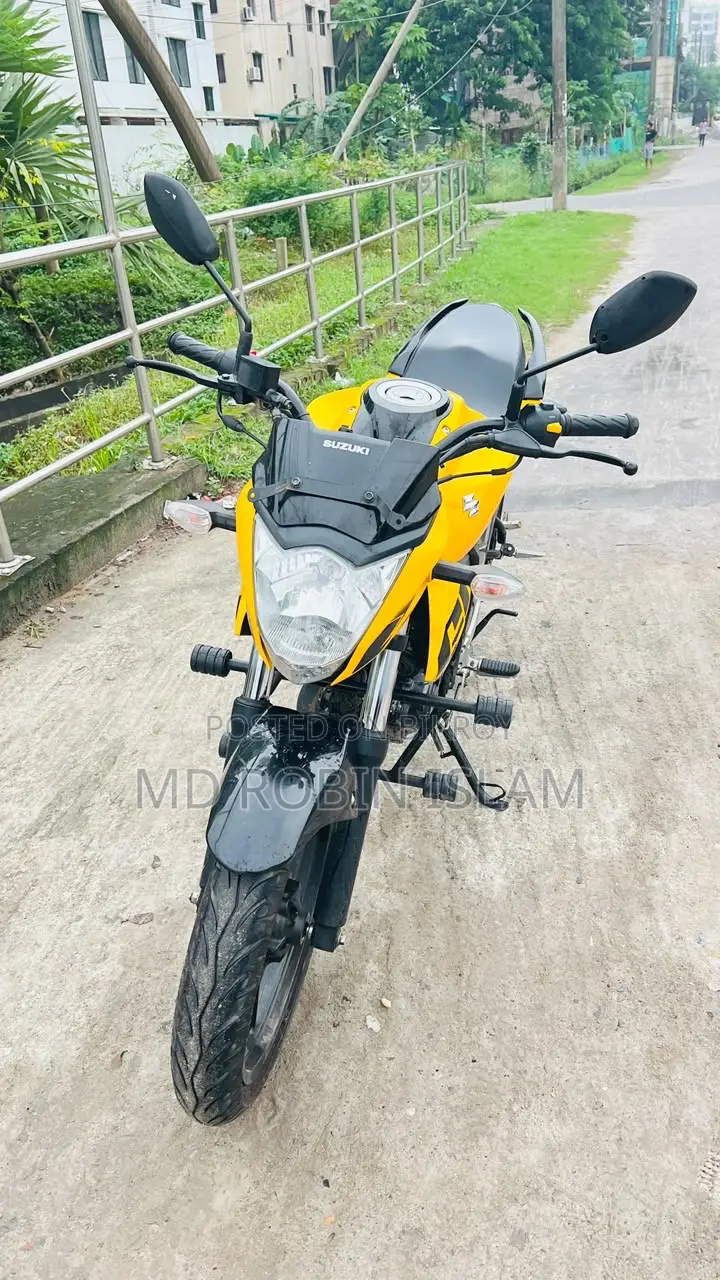 Suzuki Gixxer Monotone 2025 Yellow