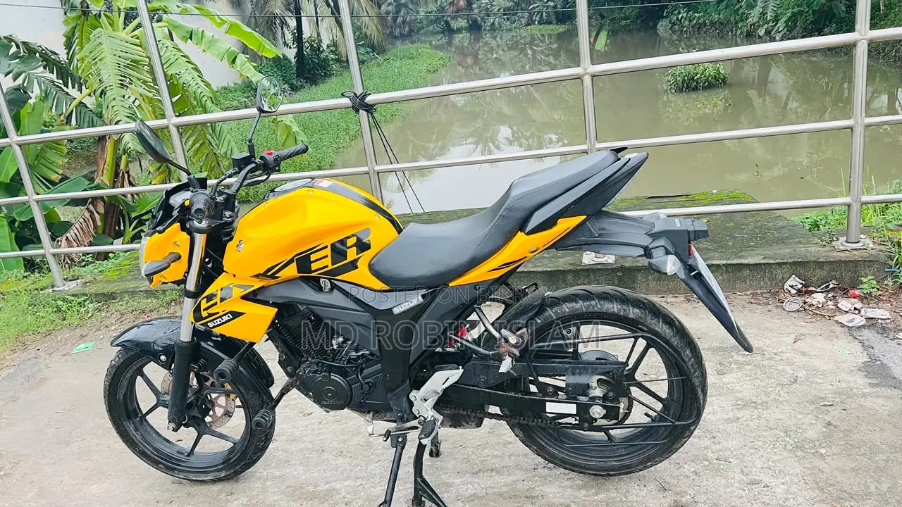 Suzuki Gixxer Monotone 2025 Yellow