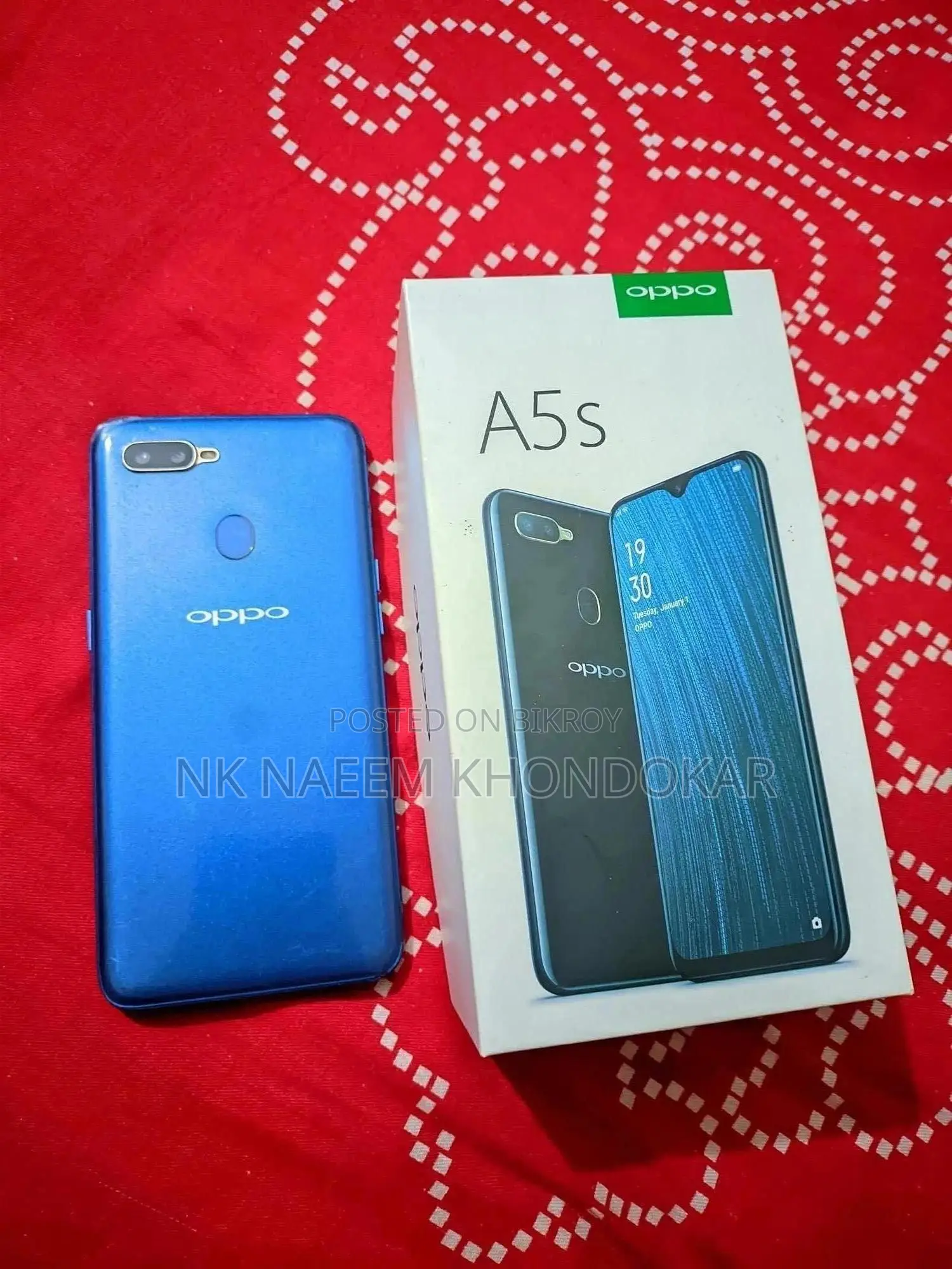 অপো এ৫এস (এএক্স৫এস) ৩২ জিবি নীল