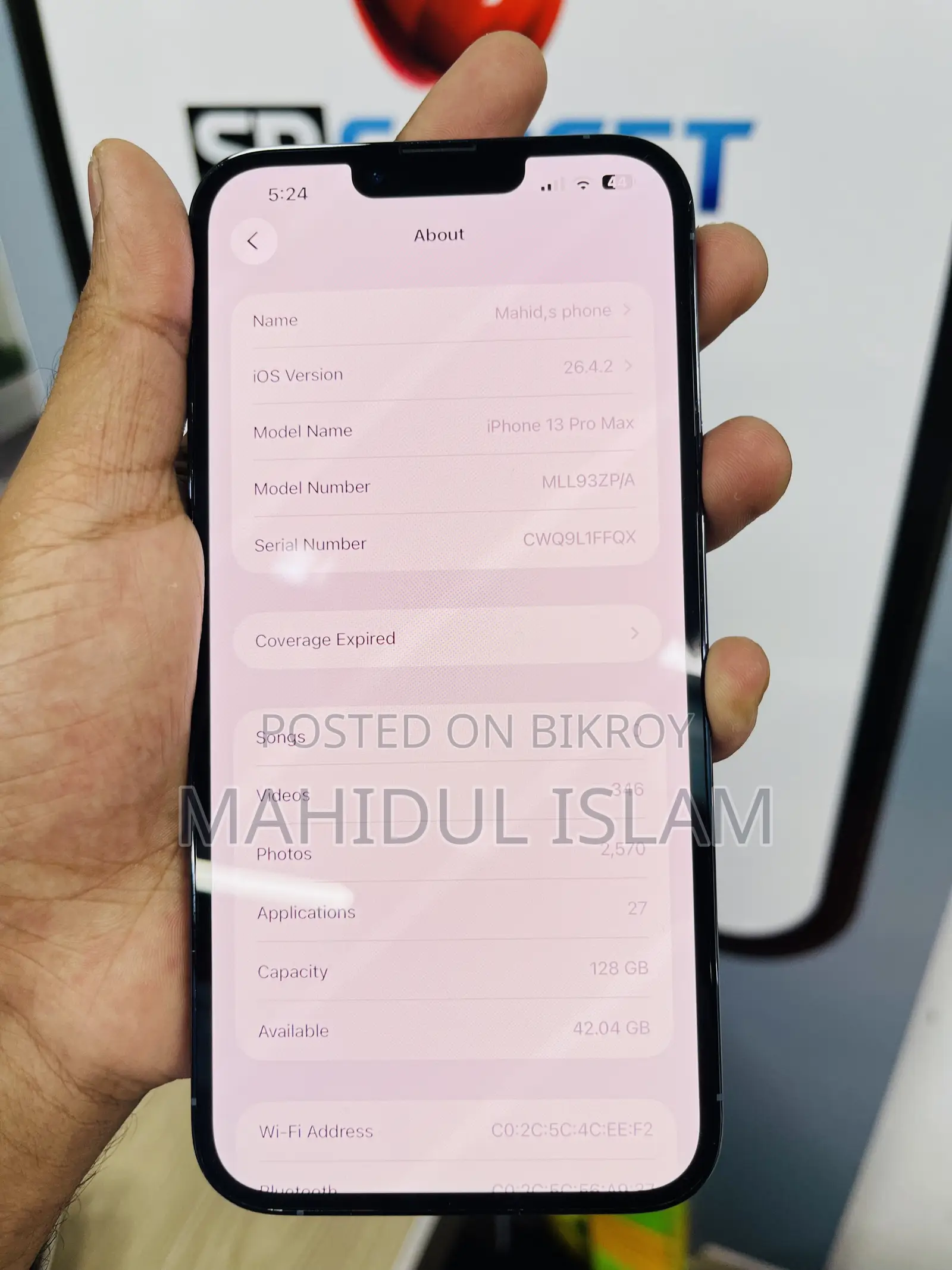 Apple iPhone 13 Pro Max 128 GB Blue