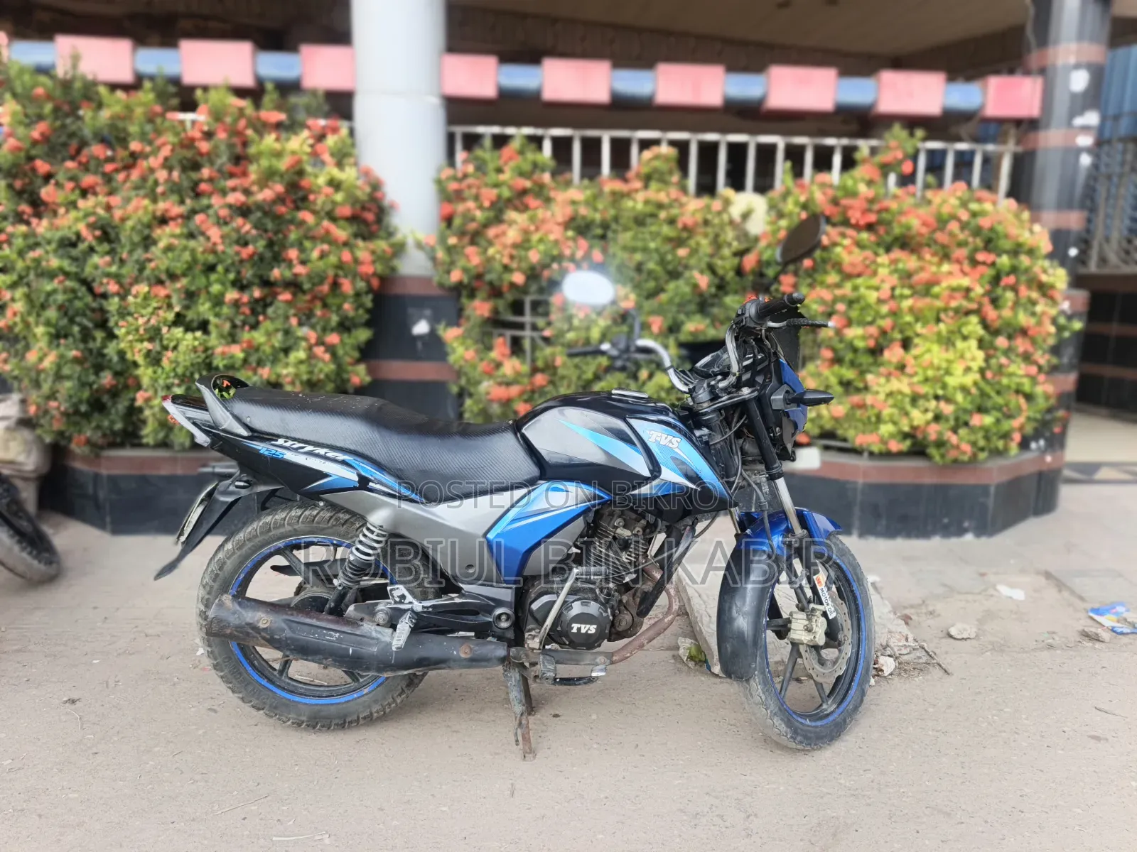 TVS Stryker 125 2018 Blue