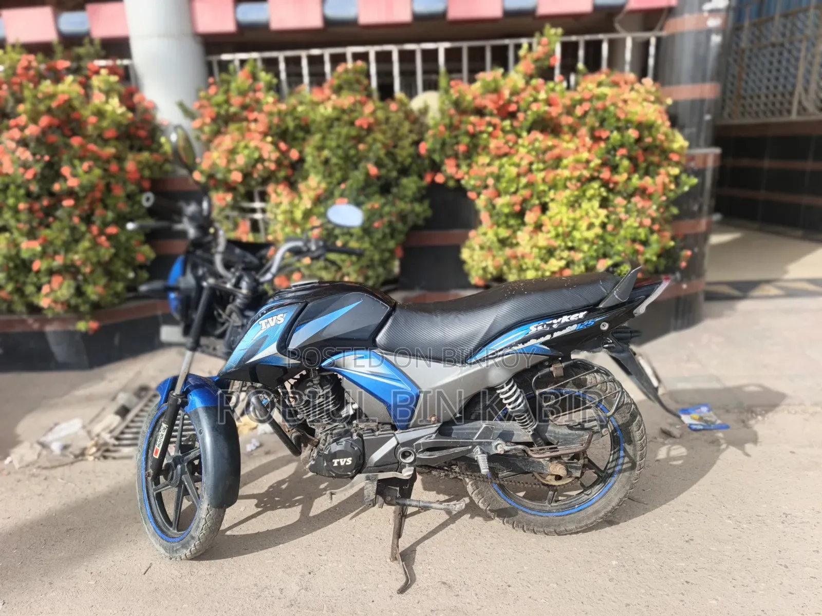 TVS Stryker 125 2018 Blue