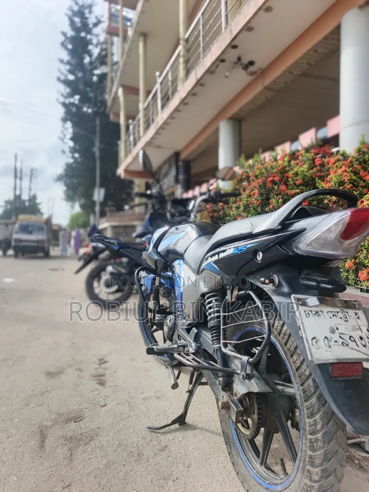 TVS Stryker 125 2018 Blue