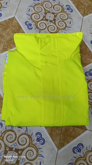 Hi-Vis Rain Suit Raincoat (Extra Large)