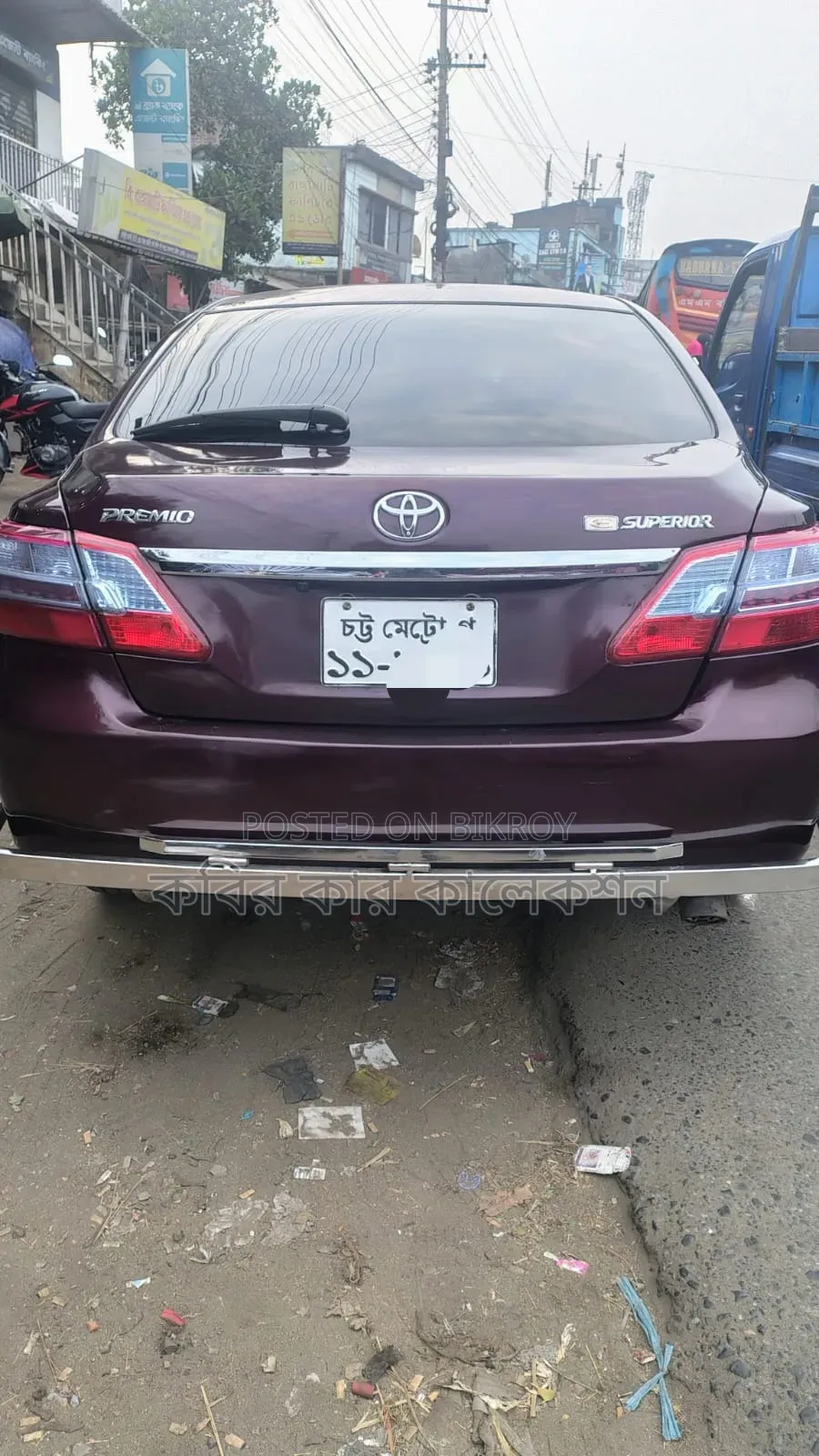 Toyota Premio 2007 Red