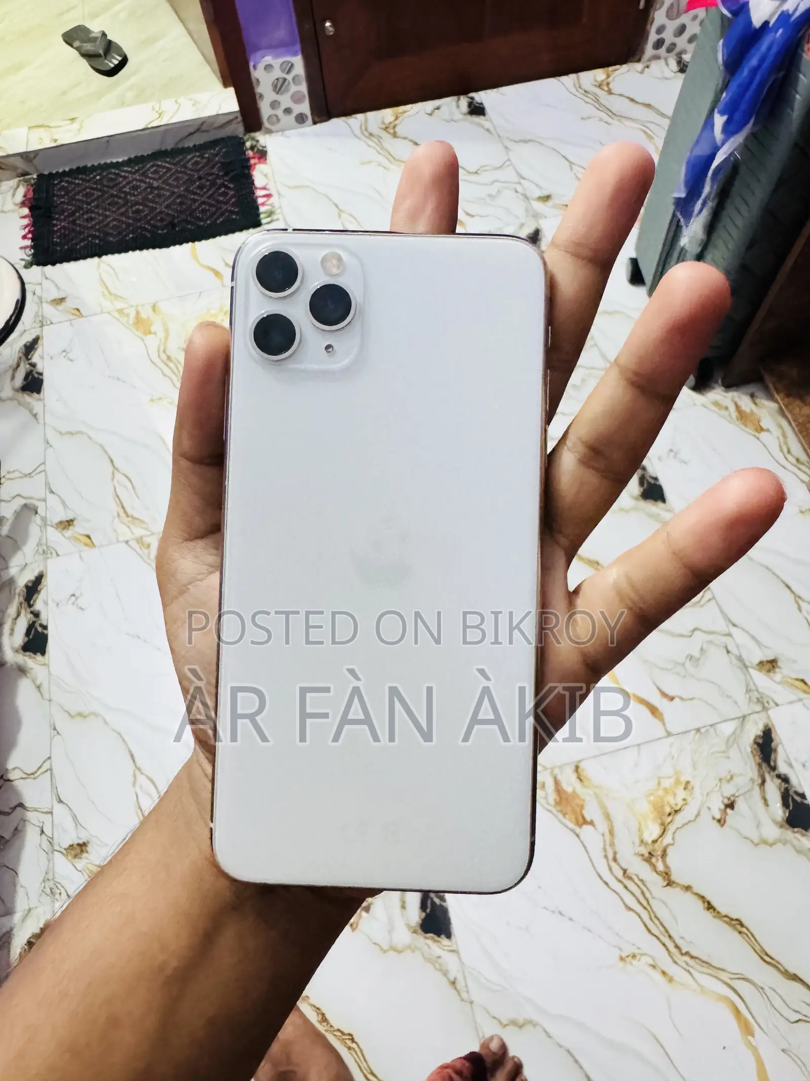 অ্যাপল আইফোন ১১ প্রো ম্যাক্স ৬৪ জিবি সাদা