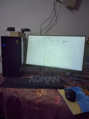 Desktop Computer MSI 8GB AMD Ryzen 5 SSD 256GB