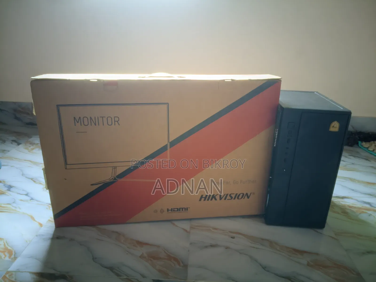 Desktop Computer MSI 8GB AMD Ryzen 5 SSD 256GB