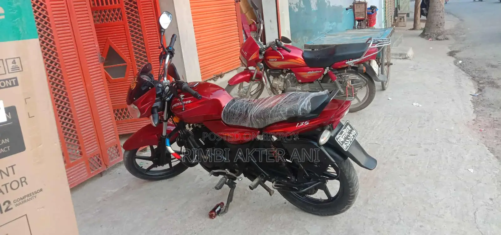 Bajaj Discover 135 2011 Red