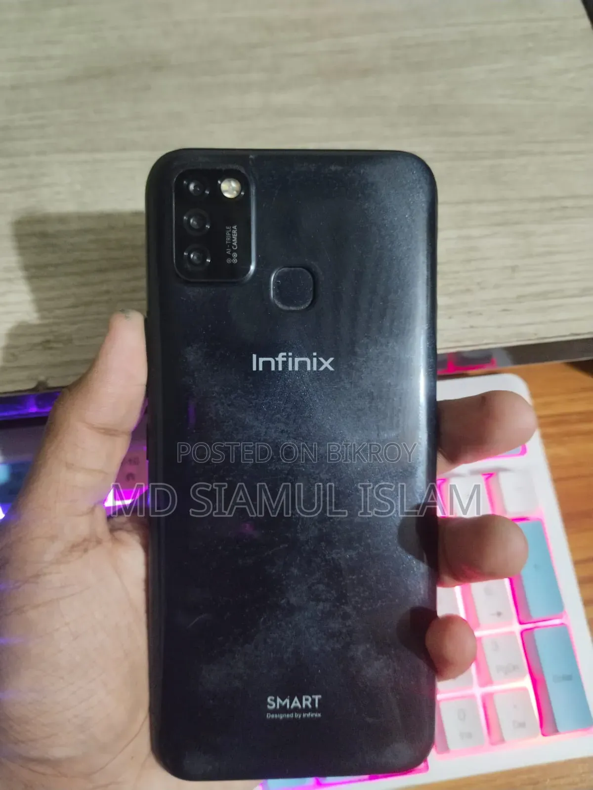 ইনফিনিক্স স্মার্ট ৭ ৬৪ জিবি ব্ল্যাক