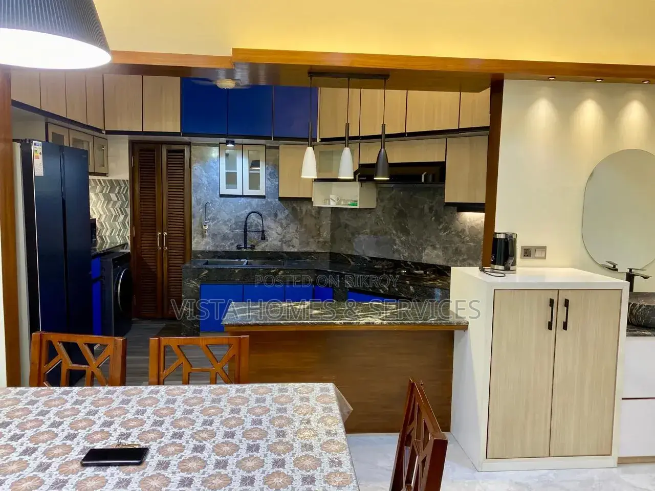 Furnished 3-Bedroom Apartment in Southeast Palace, Gulshan for Rent