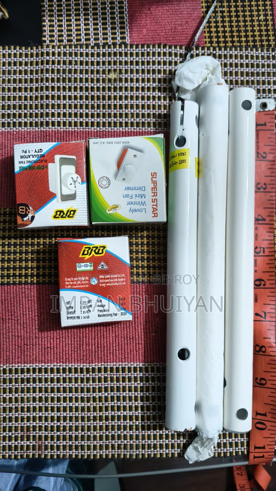 Original Fan Regulator Extended Rod