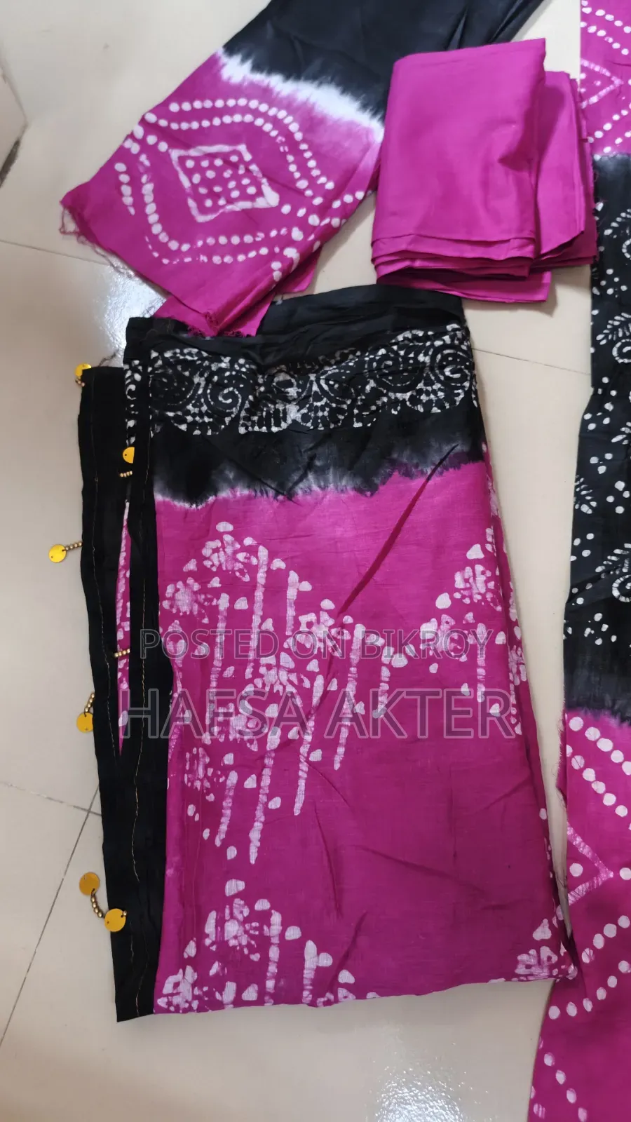 Batik Print Three-Piece