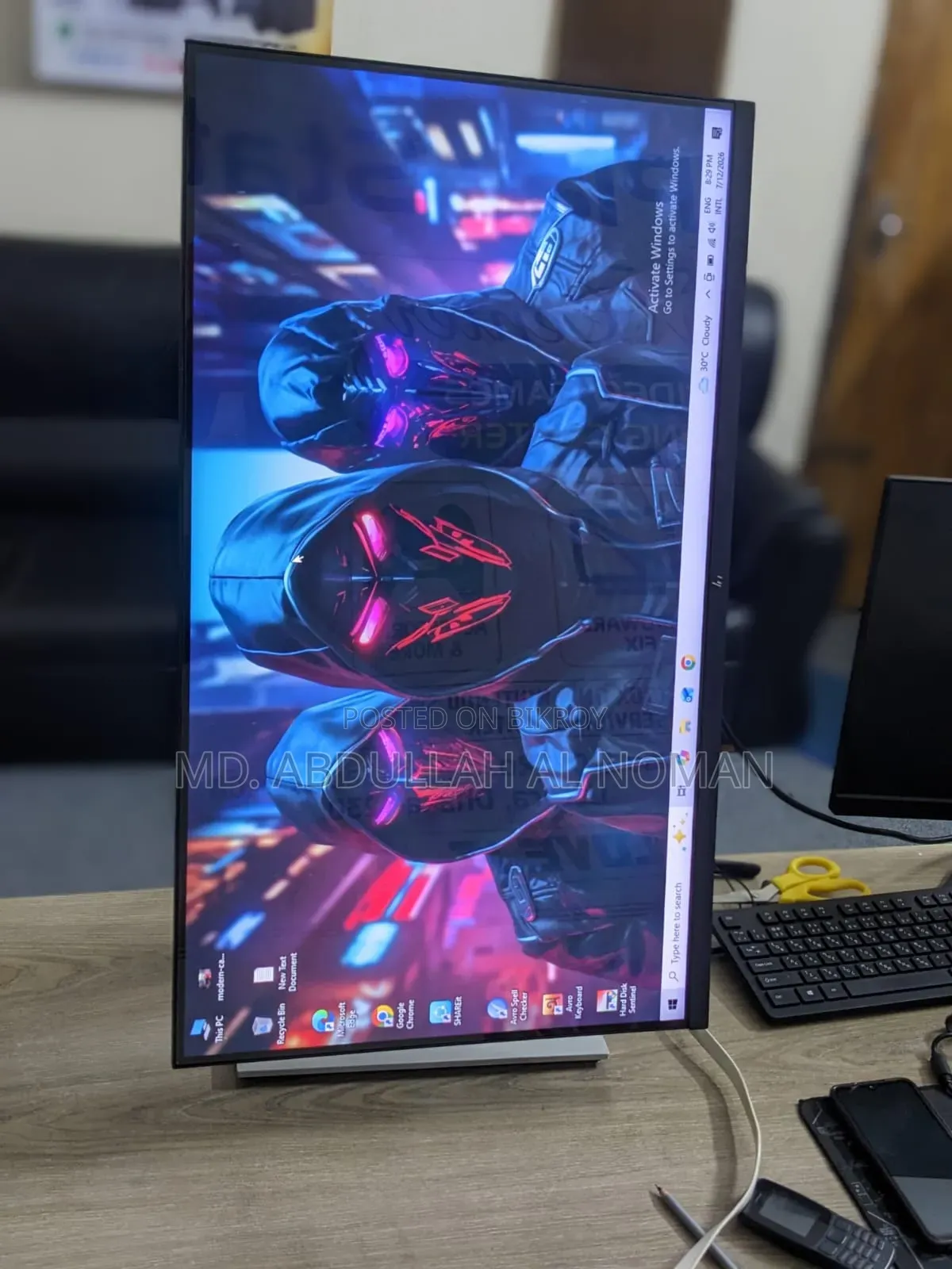 Hp 32" Qled Monitor