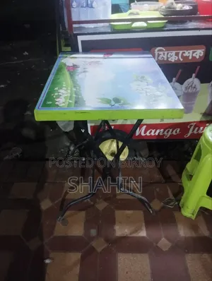 Two tables and nine stools RFL for sale