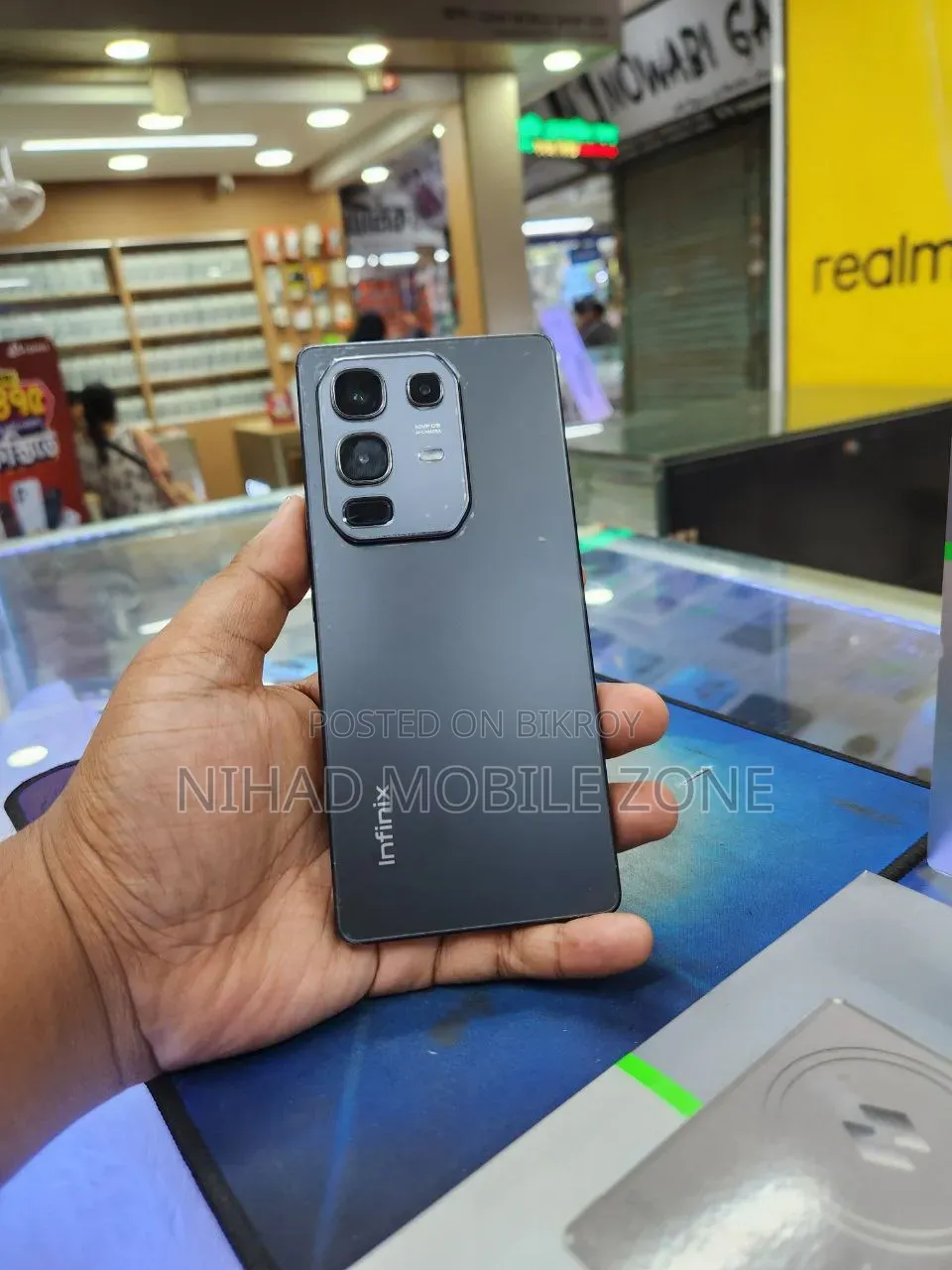 ইনফিনিক্স নোট ৫০ ৪জি ২৫৬ জিবি ব্ল্যাক