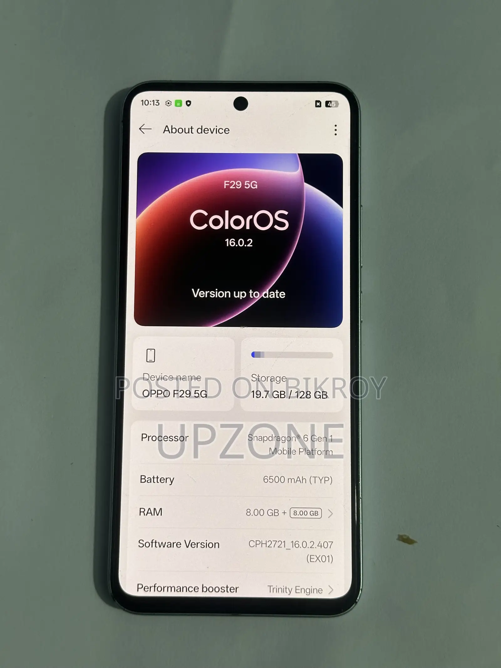 Oppo F29 ১২৮ জিবি