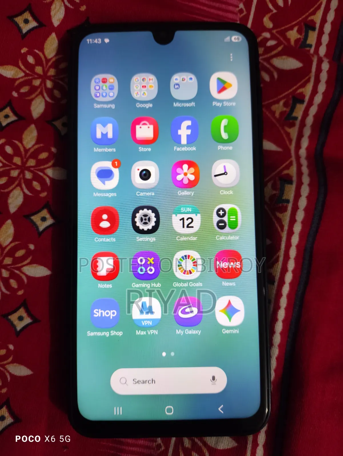 Samsung Galaxy A16 5G ১২৮ জিবি কালো