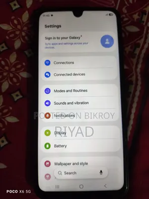 Samsung Galaxy A16 5G ১২৮ জিবি কালো