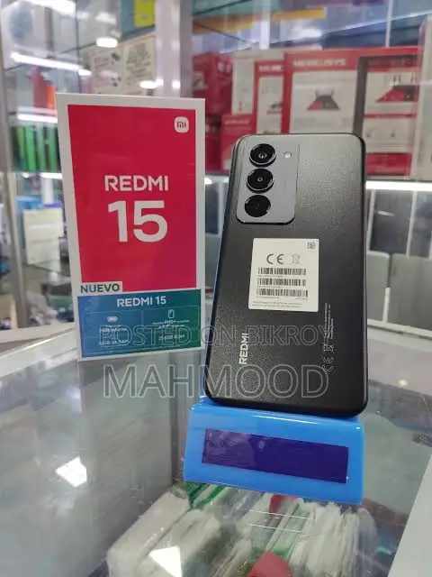 New Xiaomi Redmi 15 128 GB Black