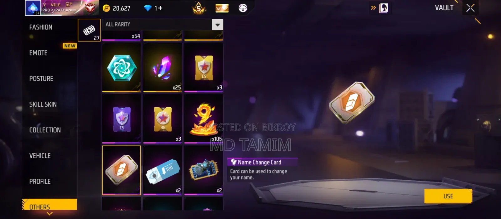Free Fire Id Sell