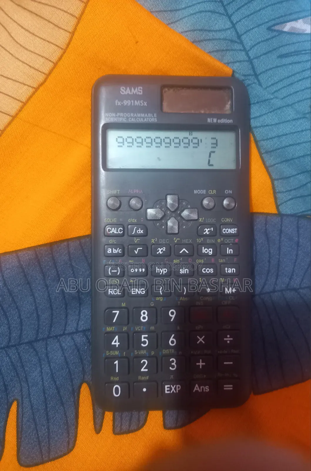Sams Fx-991msx Scientific Calculator (Used)