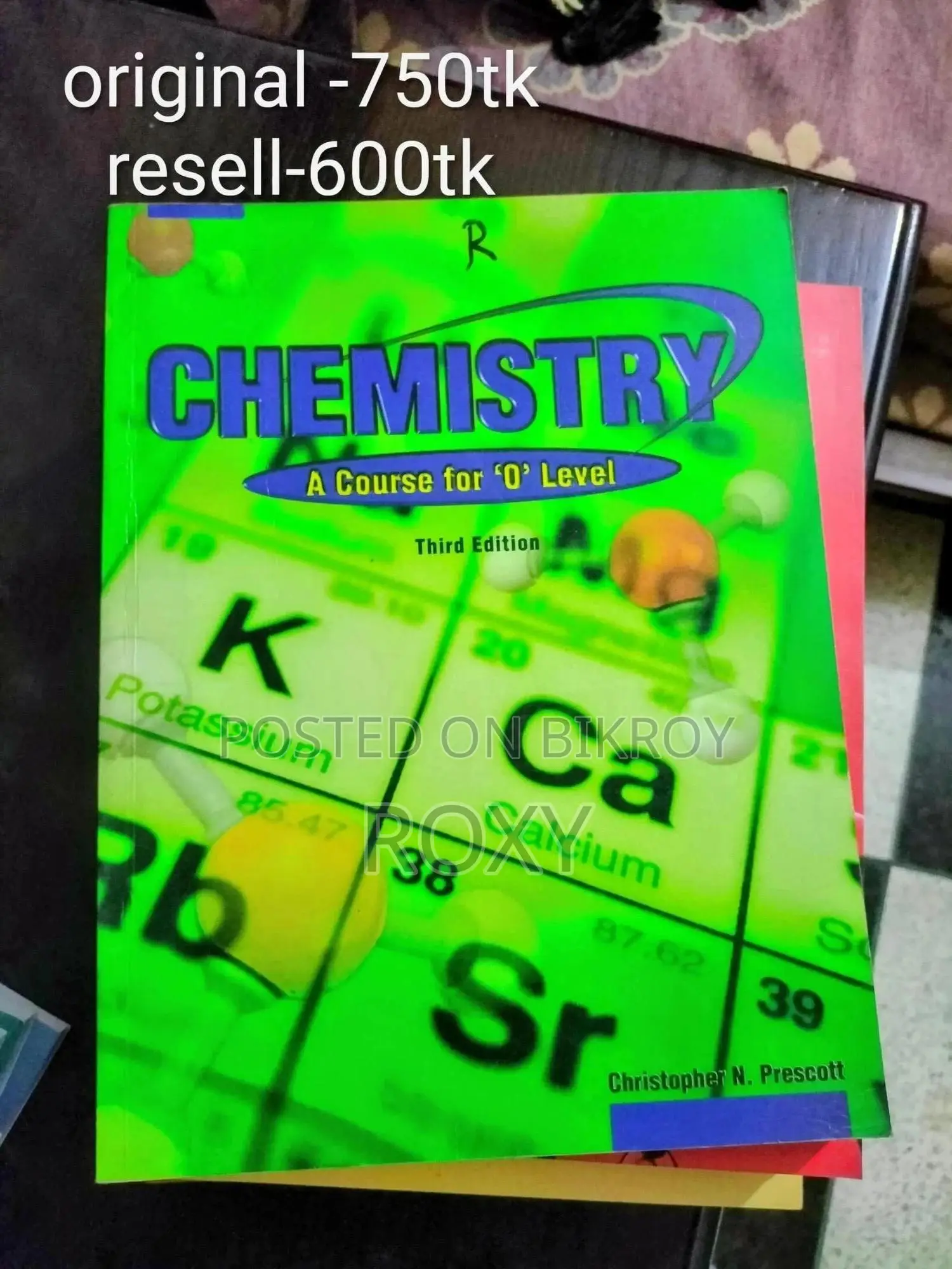 O-Level Chemistry Book